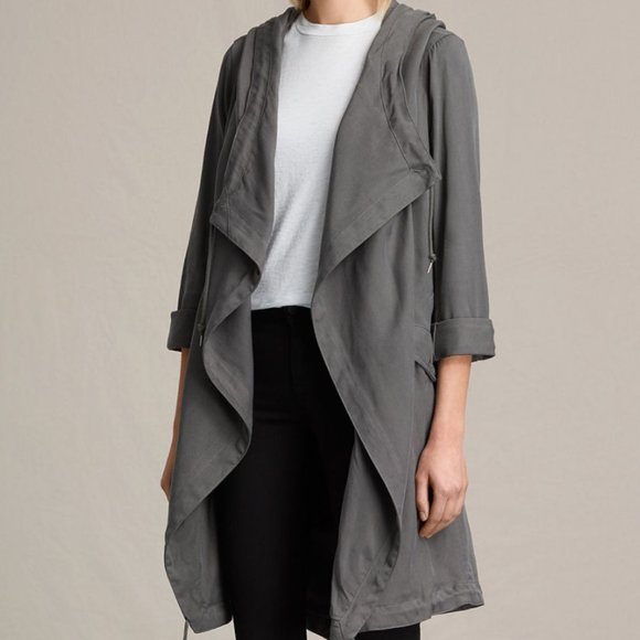 All Saints | Portere Parka/Utility Jacket | UK 2 - Picture 2 of 8